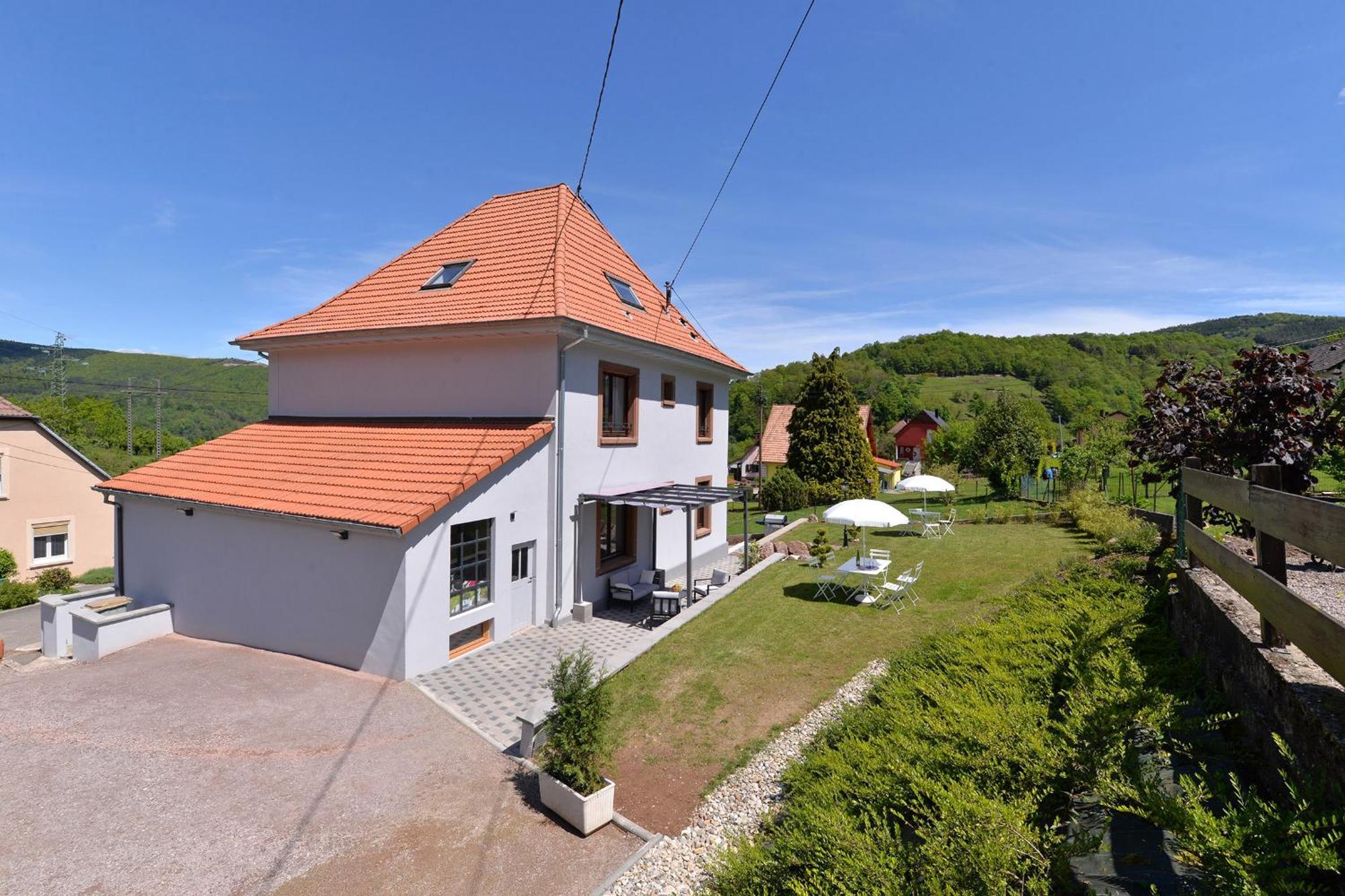 Les Magnolias En Alsace - Meuble De Tourisme 3 Etoiles Apartment Barembach ภายนอก รูปภาพ