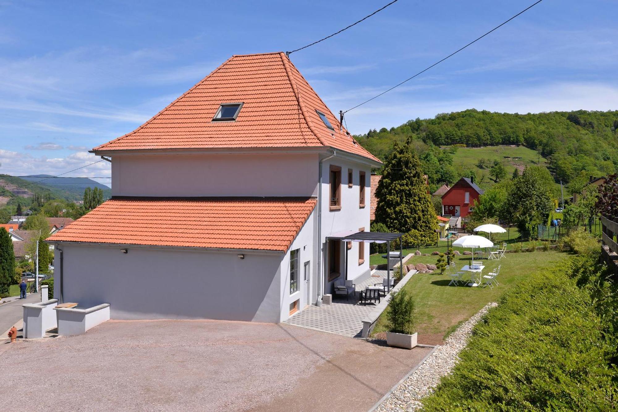 Les Magnolias En Alsace - Meuble De Tourisme 3 Etoiles Apartment Barembach ภายนอก รูปภาพ
